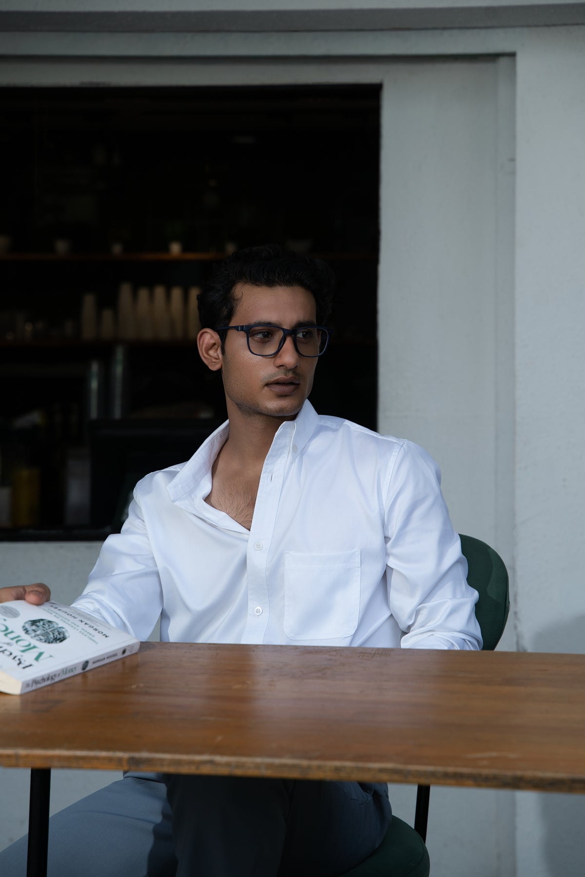 Formal Twill – White-Formal Twill – White