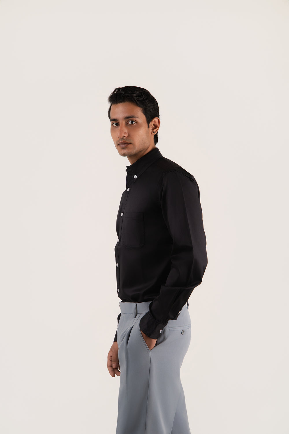 Formal Twill – Black-Formal Twill – Black