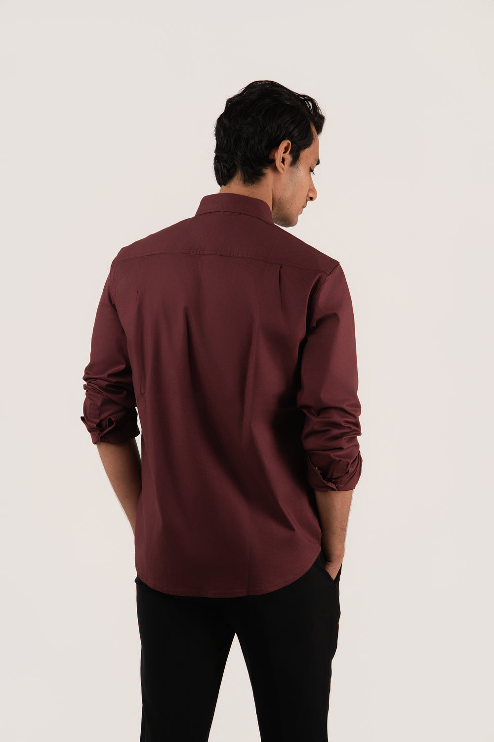 Casual Twill – Maroon