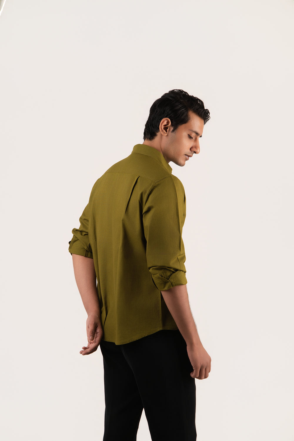 Linen – Khaki Green-Linen – Khaki Green