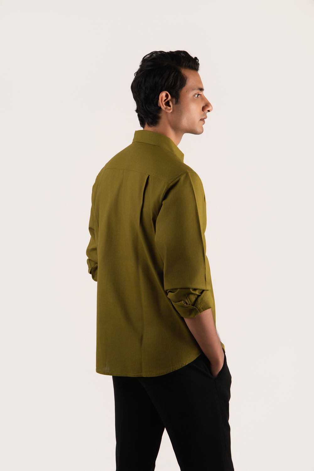 Linen – Khaki Green-Linen – Khaki Green