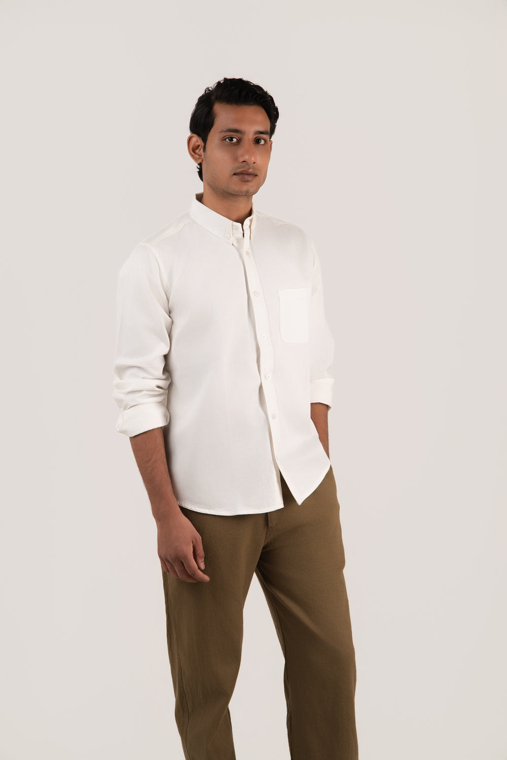 Casual Twill – Off-White