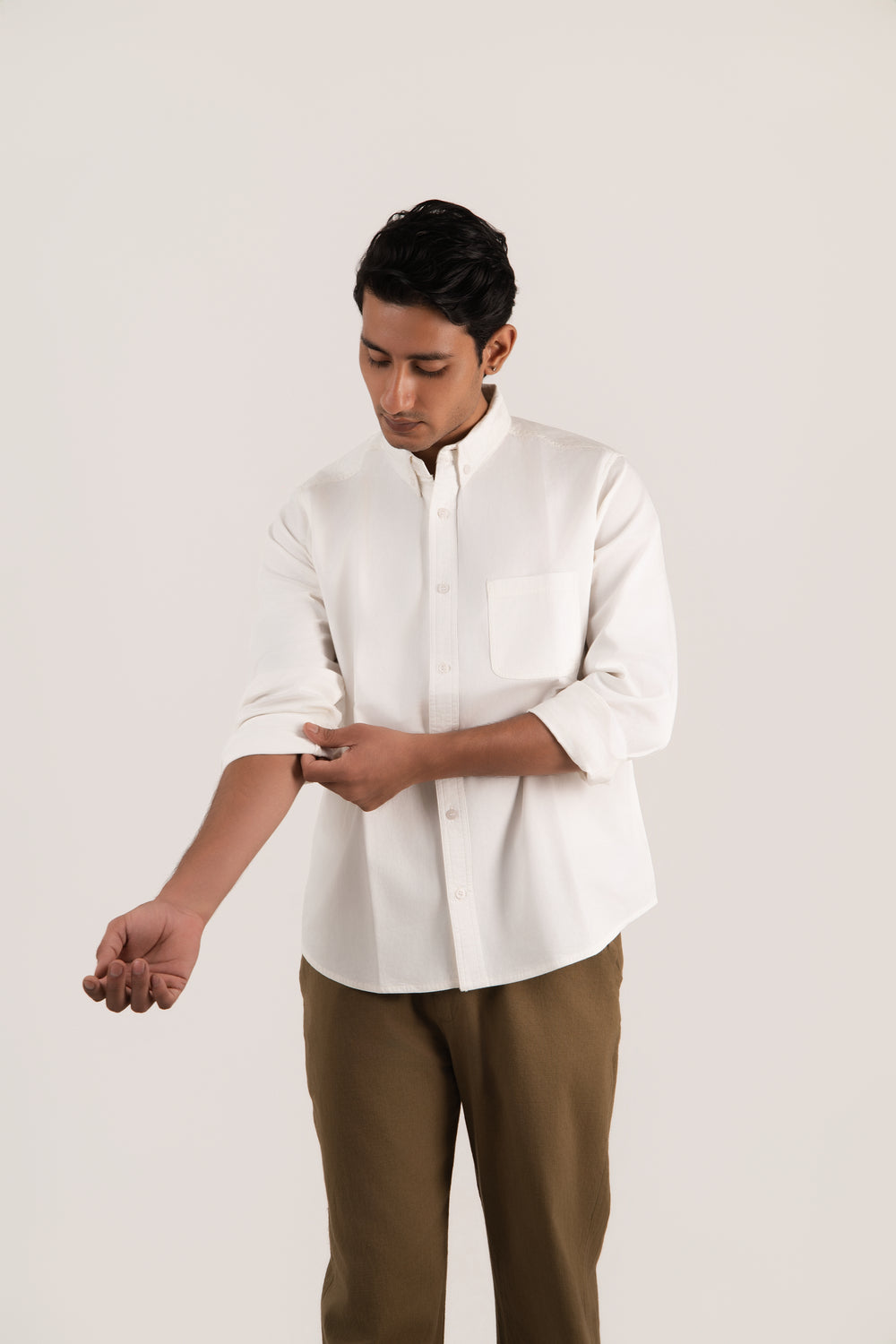 Casual Twill – Off-White